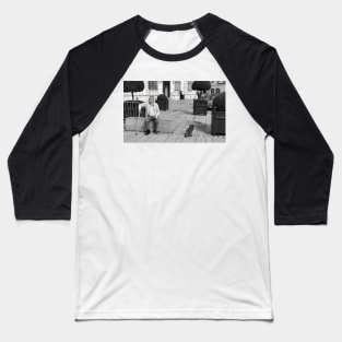 Walking the Dog Baseball T-Shirt